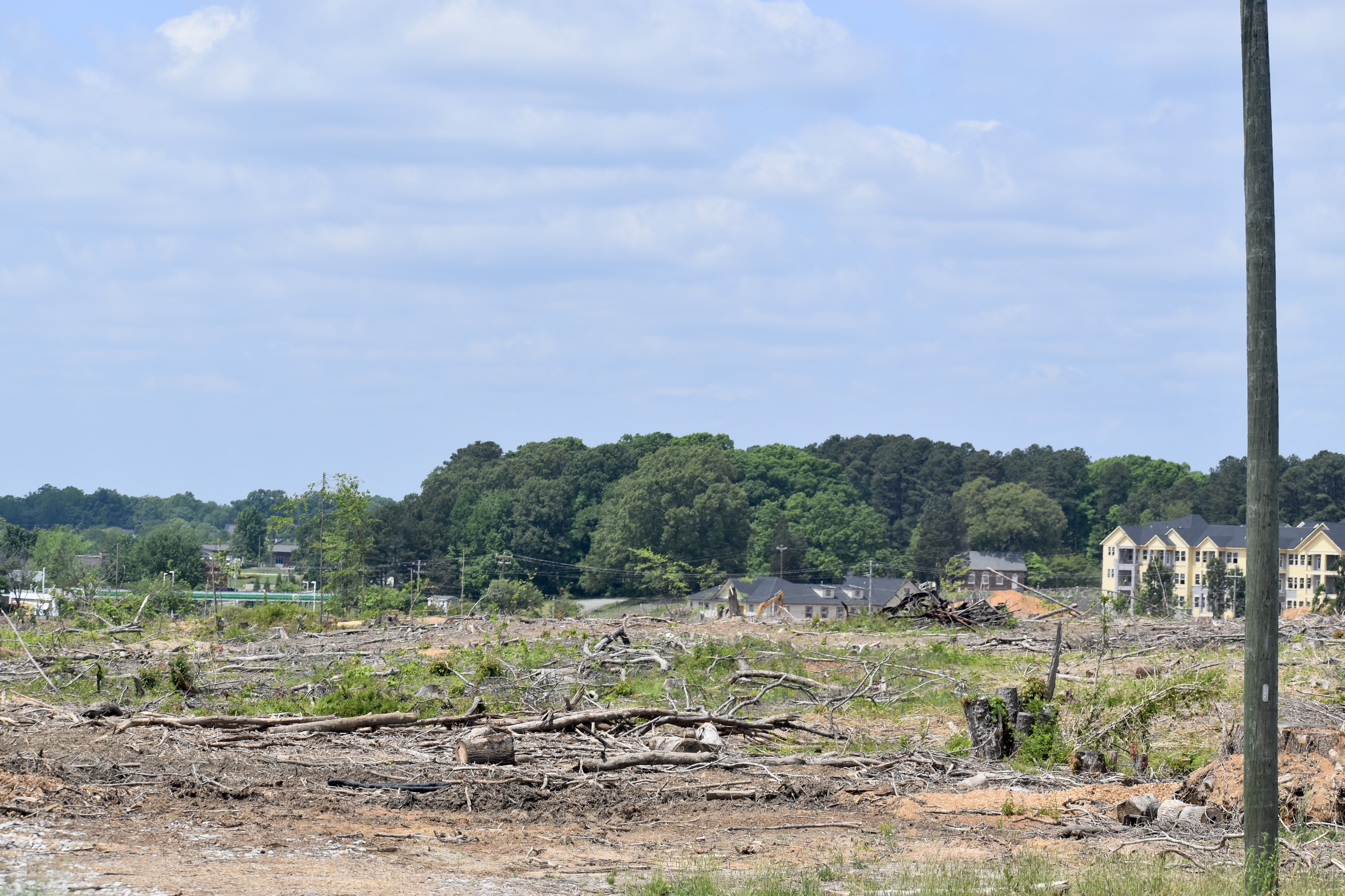 Brownfield application approved in 2021 for 28-acre site at Wendover & Guilford College Road